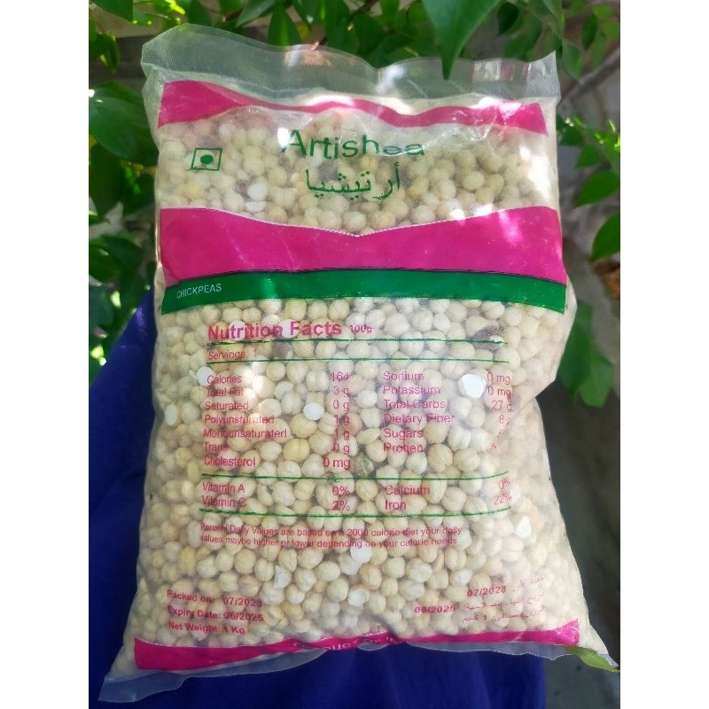 

Kacang Arab Matang Chickpea 1kg