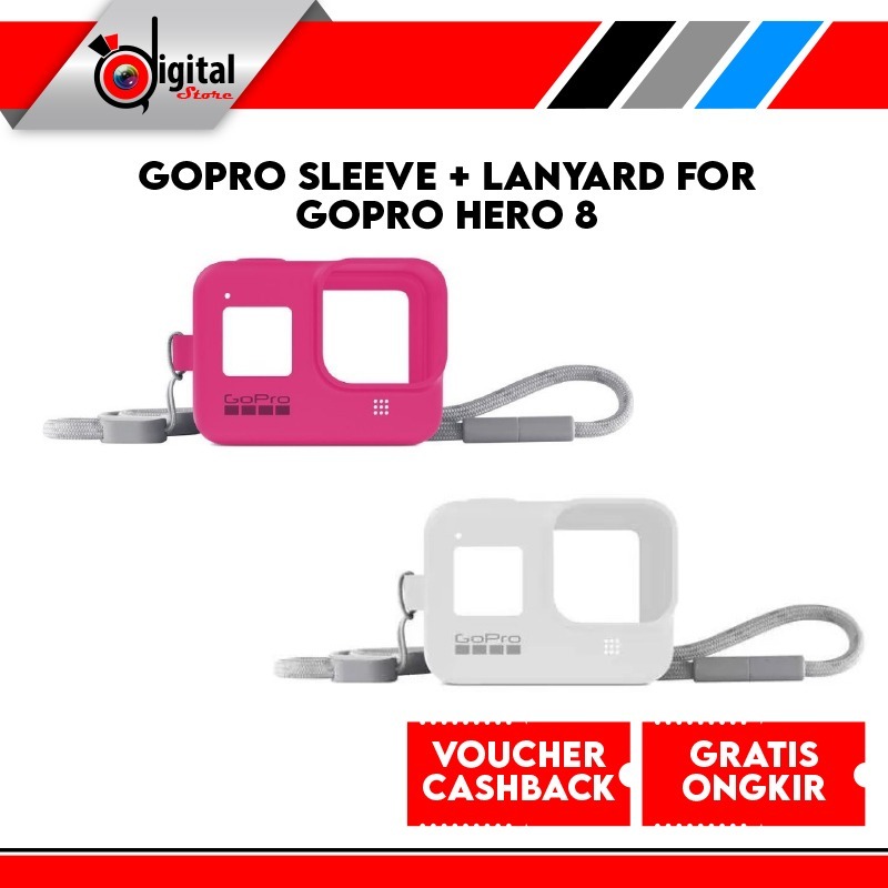 GoPro Sleeve + Lanyard for GoPro HERO 8 - GoPro Sleeve + Lanyard