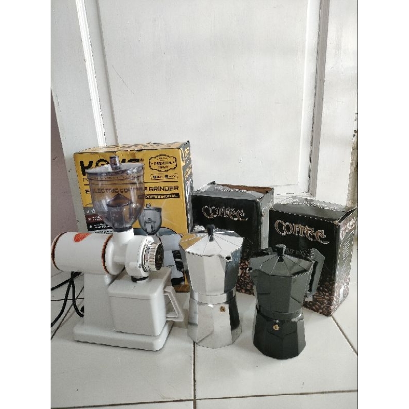 Kova N600 Electric Coffee Grinder Maker Mesin Giling Biji Kopi Listrik bekas preloved