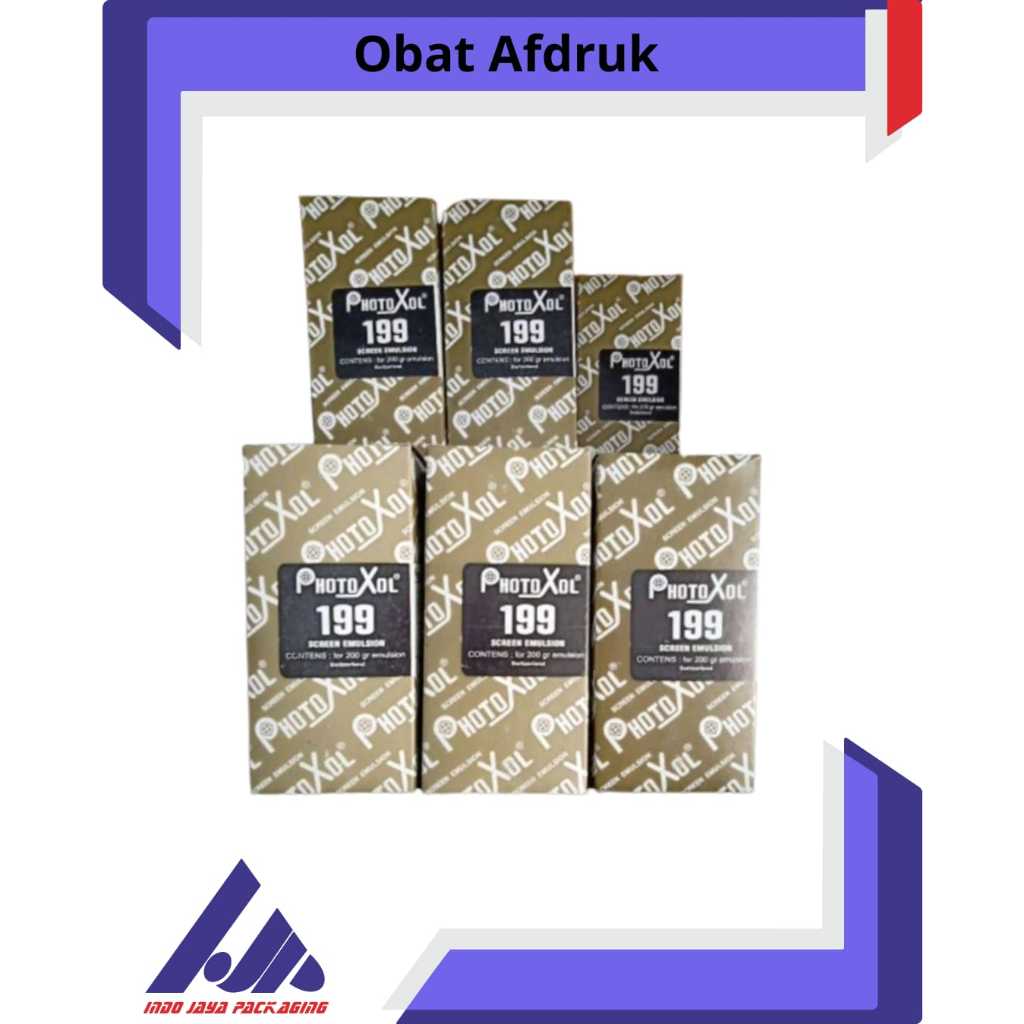 

Obat Afdruk Sablon - PHOTOXOL 199 SCREEN EMULSION