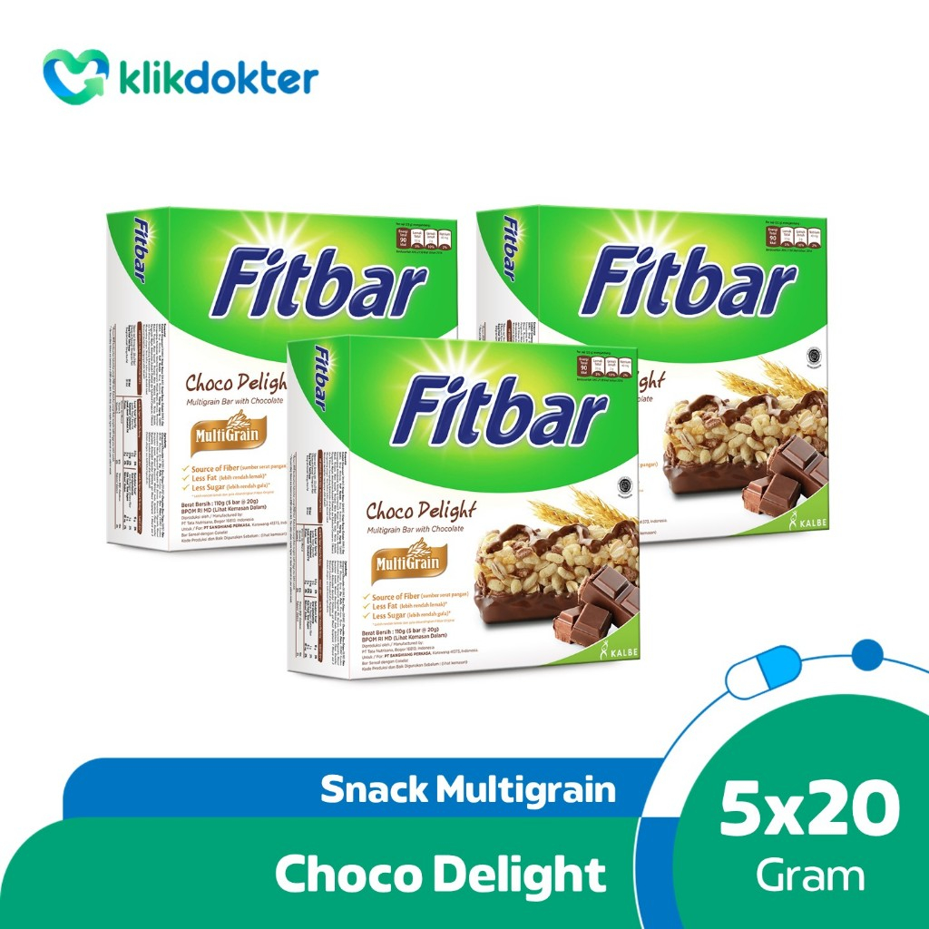

Buy 3 Fitbar Multigrain Chocolate Delight 5x20gr