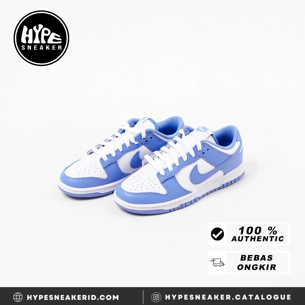 Sepatu NIKE SB DUNK LOW UNIVERSITY BLUE SNEAKER 100% ORIGINAL