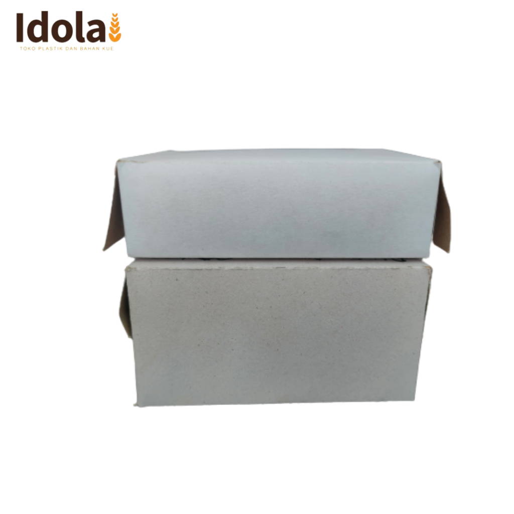 Dus Snack Aqua/Tanpa Aqua Putih