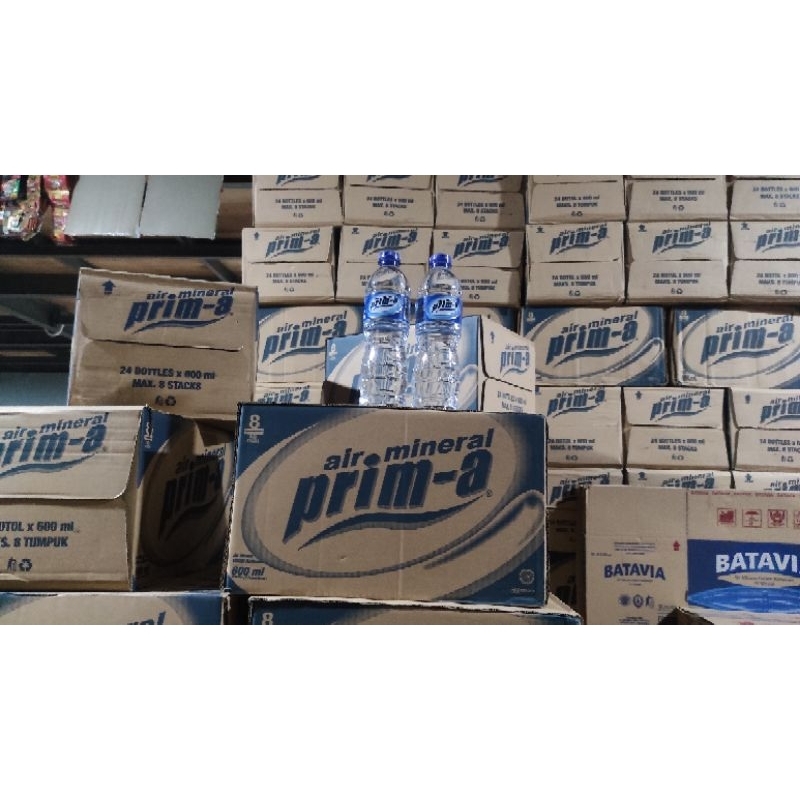 

Air Minum Prima / Prim-A botol 600ml 1 dus 24 pcs