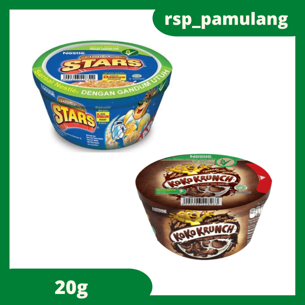 

Nestle Cereal Cup 20g (Koko Krunch/Honey Star)