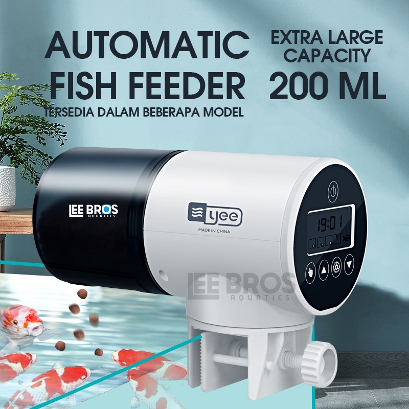 Automatic Fish Feeder / Auto Fish Food / Pemberi Makan Ikan Otomatis