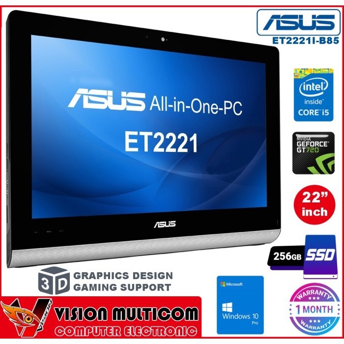 PC ALL IN ONE ASUS ET2221 Core i5-4440 GeForce | 4GB/1TB | 22" FHD
