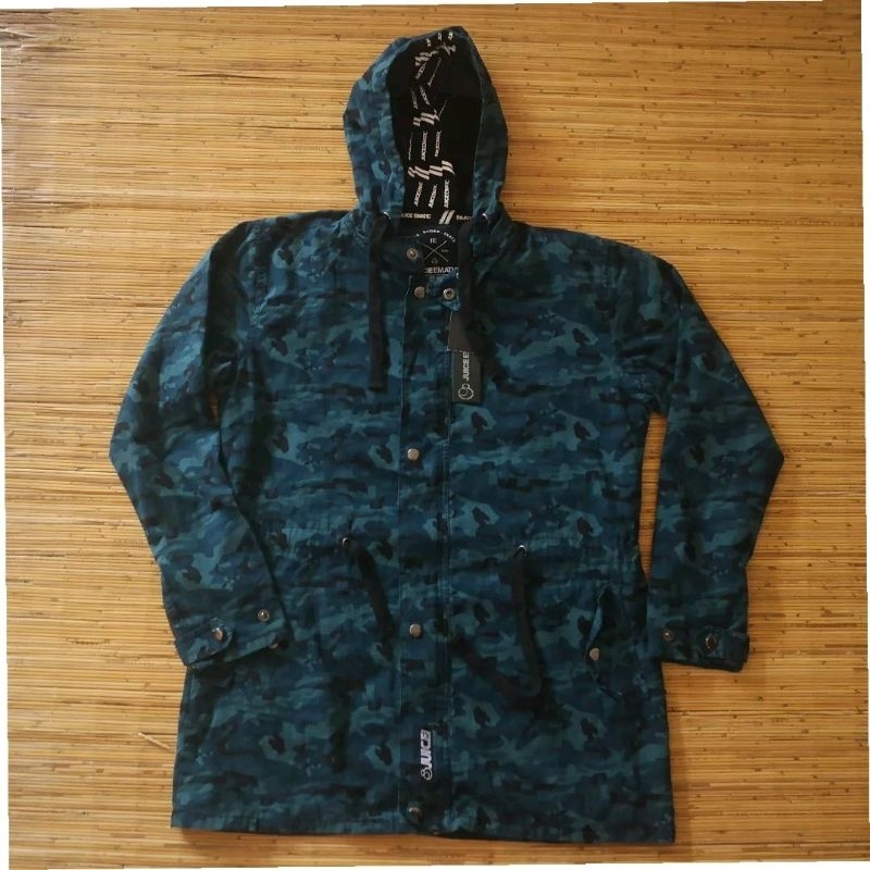 JAKET PARKA JUICE EMATIC ORIGINAL CAMO BLUE M