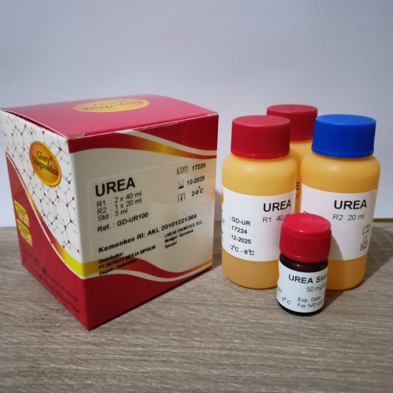 Reagen Urea BUN / Reagen Ureum 2×50 ml Glory Diagnostics
