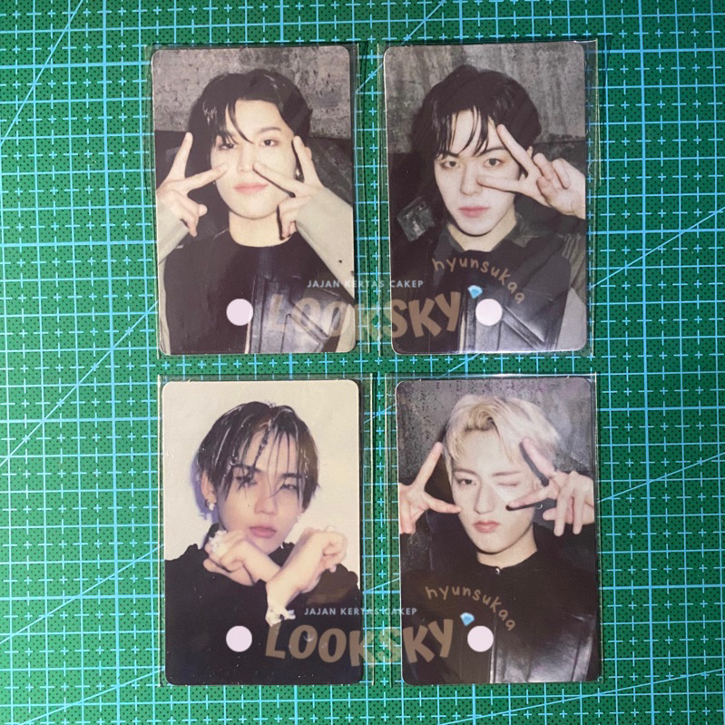 [READY STOCK] OFFICIAL TREASURE POB YGS EXC ALBUM REBOOT - PHOTOCARD Jeongwoo Jaehyuk Haruto Hyunsuk