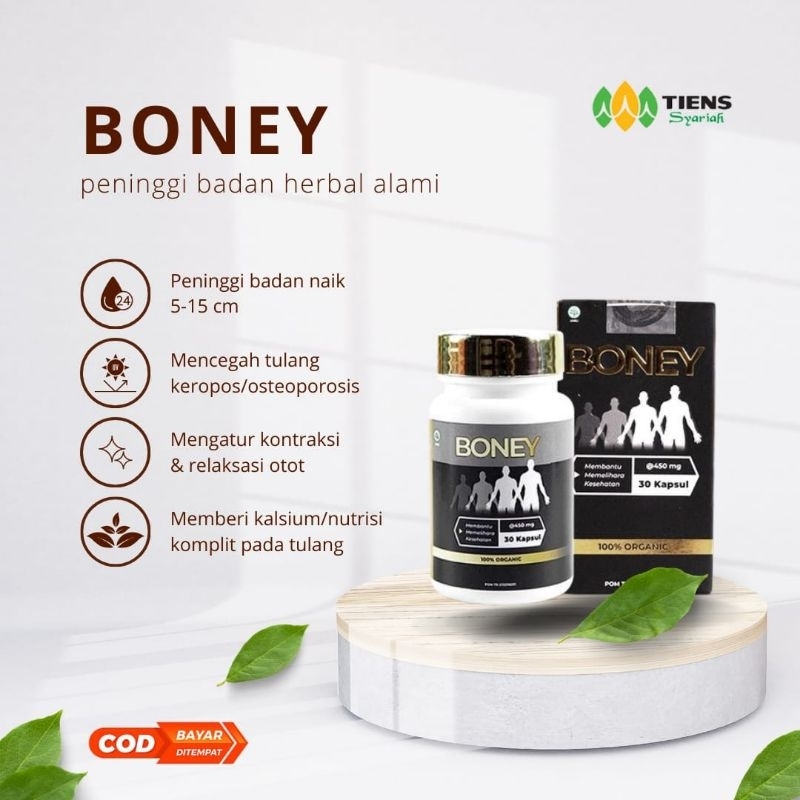 Boney kapsul peninggi badan original