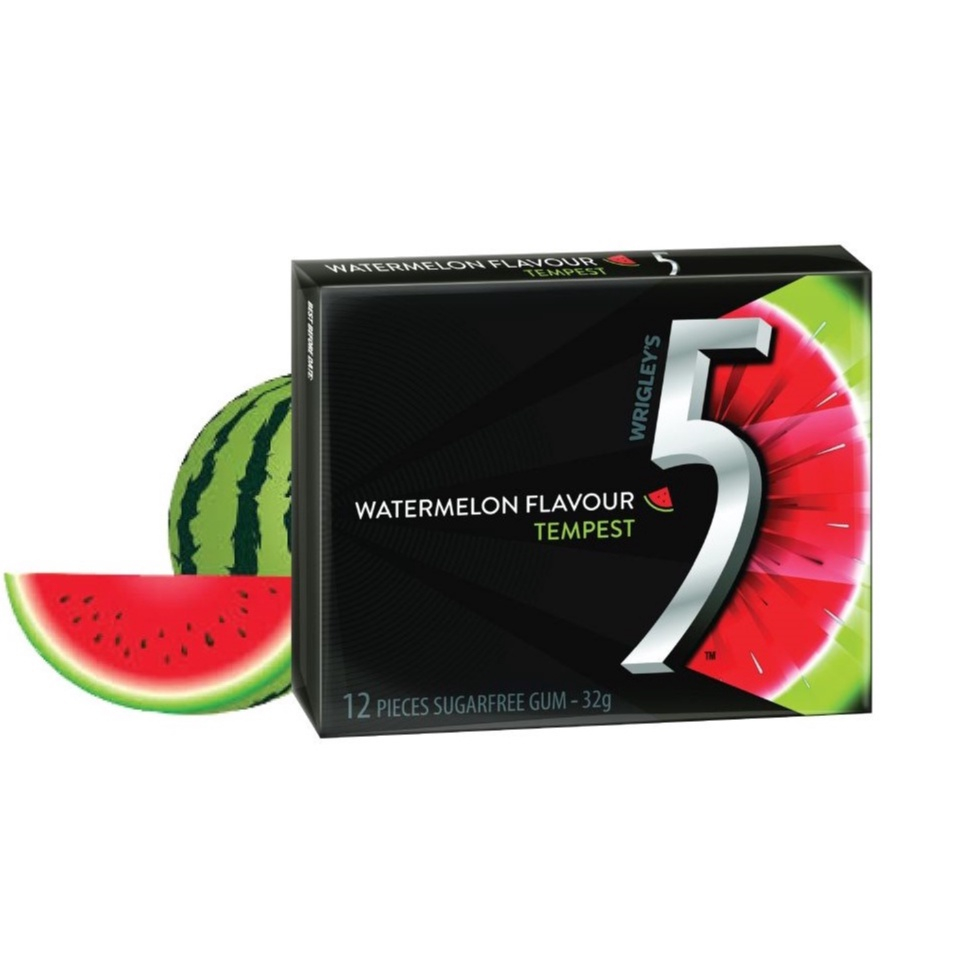 

Wrigley's 5 Gum Sugar Free. Permen Karet Bebas Gula