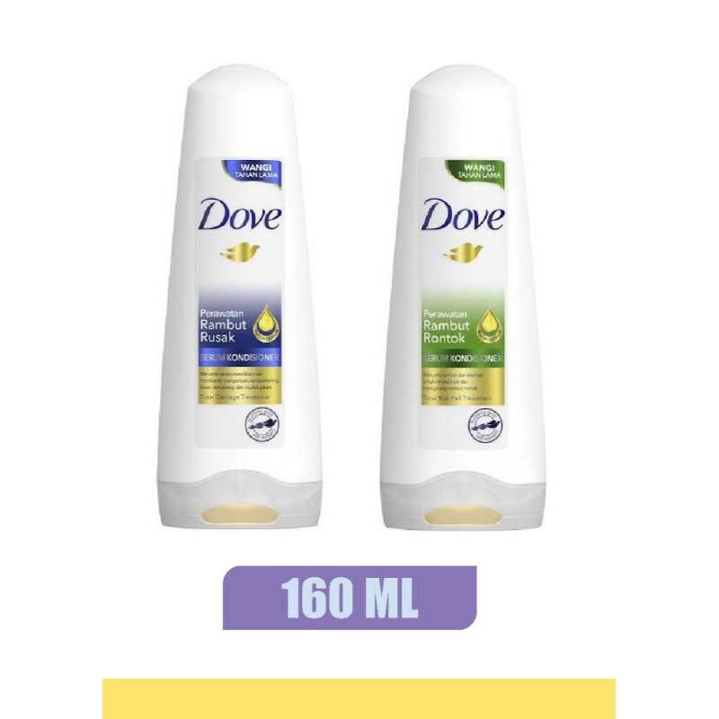 DOVE Conditioner Rambut Rusak//Rambut Rontok 160 ml