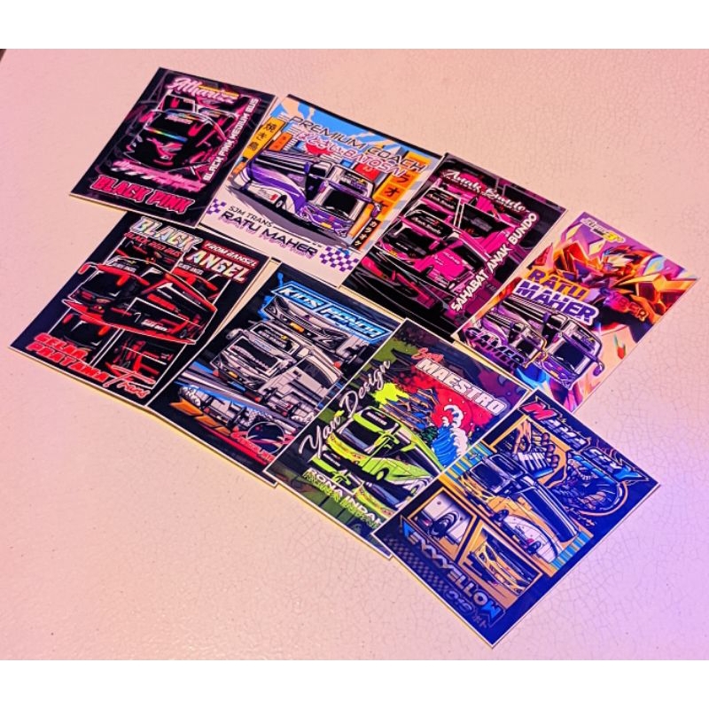 

COD Stiker Buss Viral Murah Berkelas ( 30 Stiker+Bonus )