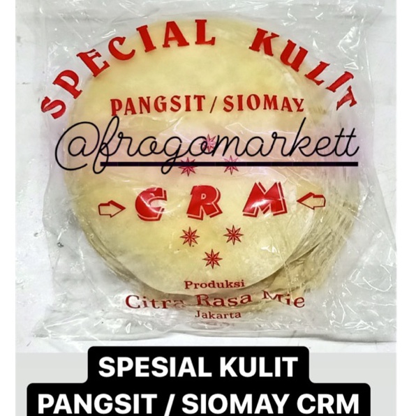 

Flash Sale Spesial Kulit Pangsit / Siomay CRM Bulat & Kotak