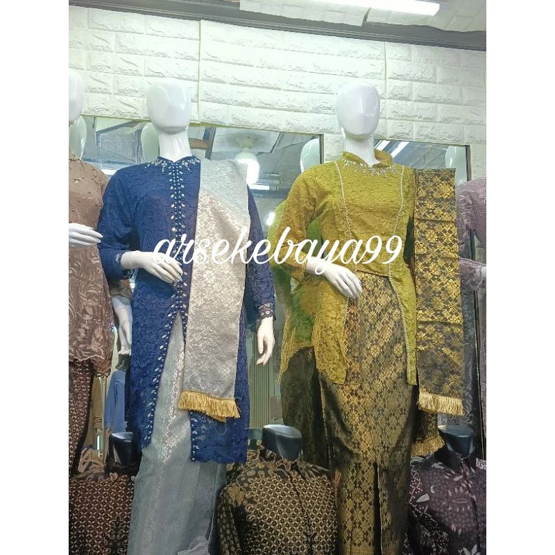 rok songket selendang/rok set selendang/rok bawahan kebaya