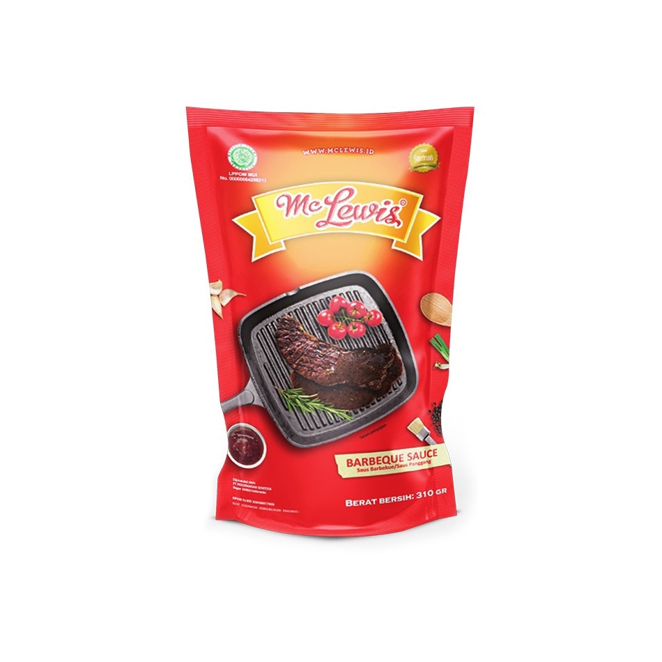 

Suplier1 Mc Lewis Barbeque Sauce - 310g