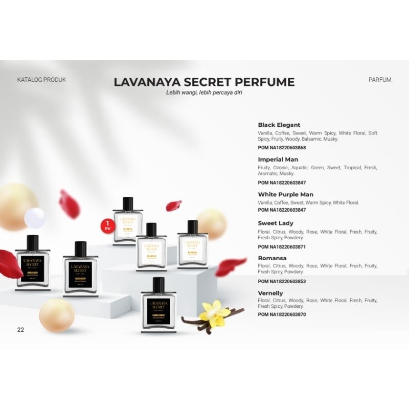 Lavanya secret perfume premium dan lavanaya secret perfume