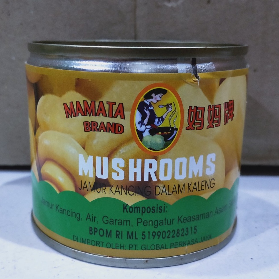 

Termurah Jamur Kancing Kaleng KECIL / Mushrooms Kalengan / Jamur Kaleng Mamata / Jamur Kaleng
