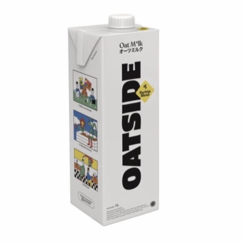 

Untuk Anda Oatside Barista Blend Milk 1liter - Susu Oat Gandum - Blend Milk Gosend/Grab