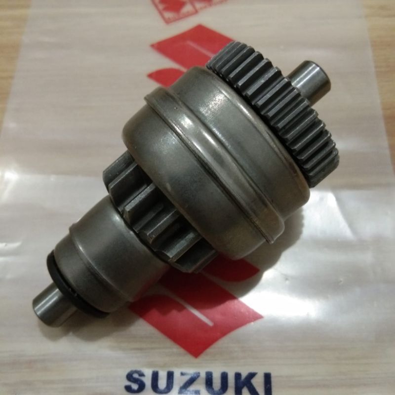 Gigi Starter Pinion Stater Granat Stater Suzuki Nex Spin Skywave SkyDrive Hayate Nex Karbu Nex Fi Le