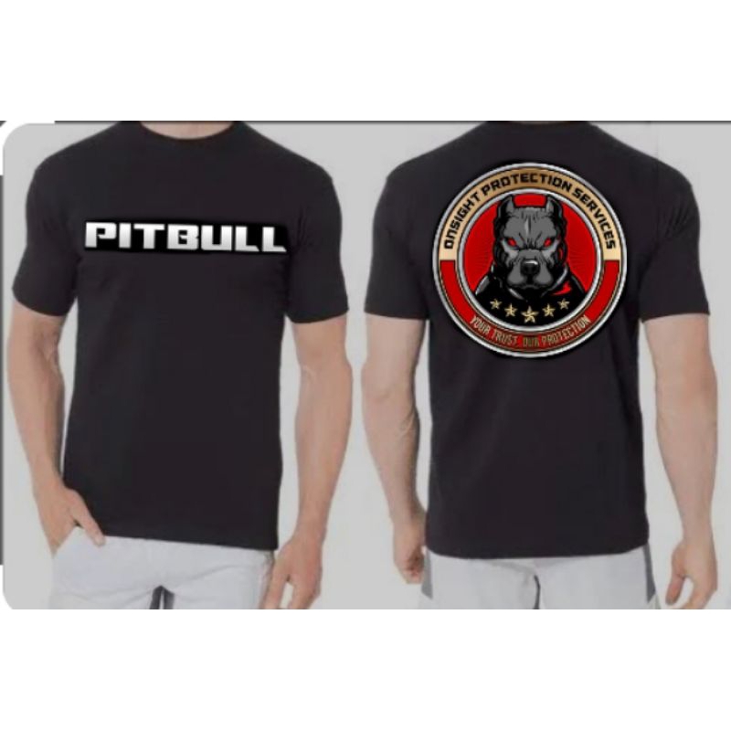 Baju gambar anjing Pitbull baju gambar anjing  Pitbull anjig kampung baju distro (bisa custom)