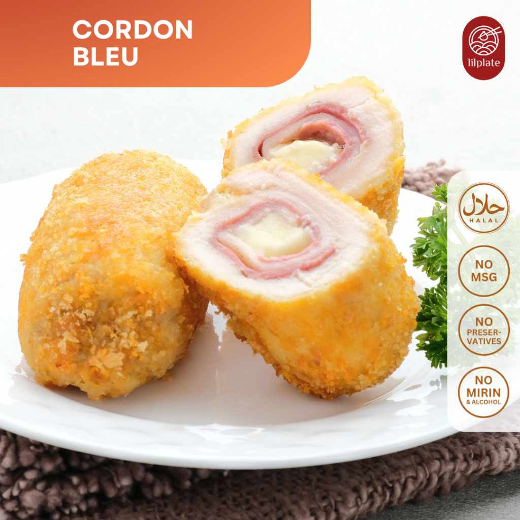 

CORDON BLEU - Lauk (Halal, Tanpa MSG & Pengawet)