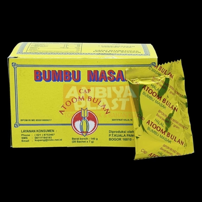 

Bumbu Atom Cap Atoom Bulan