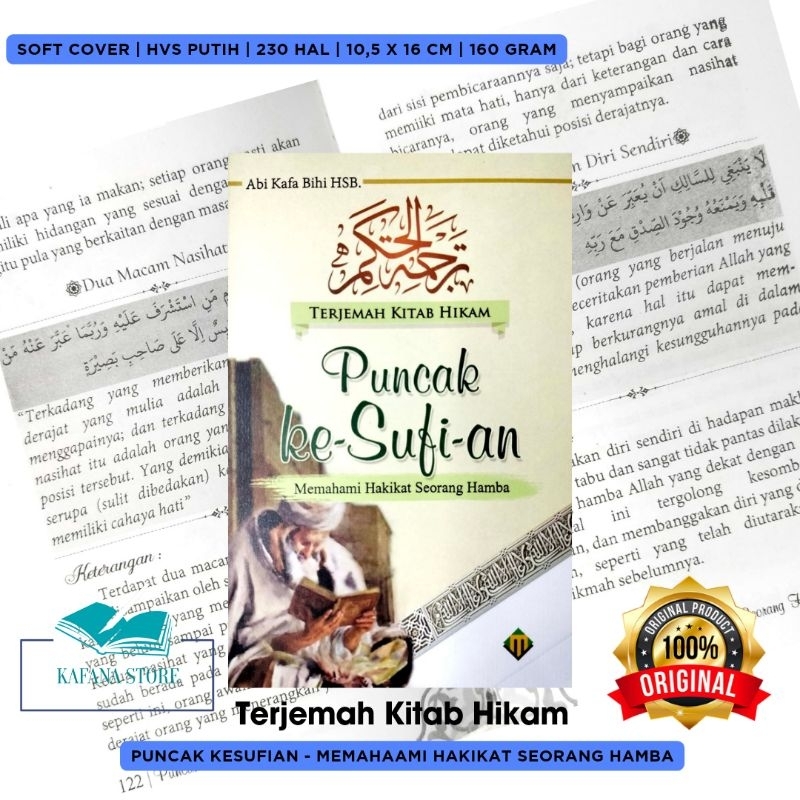 ORIGINAL TERJEMAH KITAB HIKAM - PUNCAK KESUFIAN MEMAHAMI HAKIKAT SEORANG HAMBA