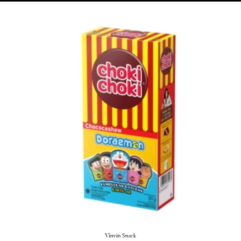 

CHOKICHOKI CHOCOCASHEW ECER 10 GRAM SATUAN CHOKI CASHEW PASTA