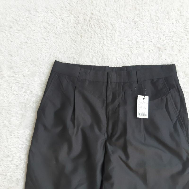 Work Pants Celana Panjang Hitam Pekat Pierre Balmain