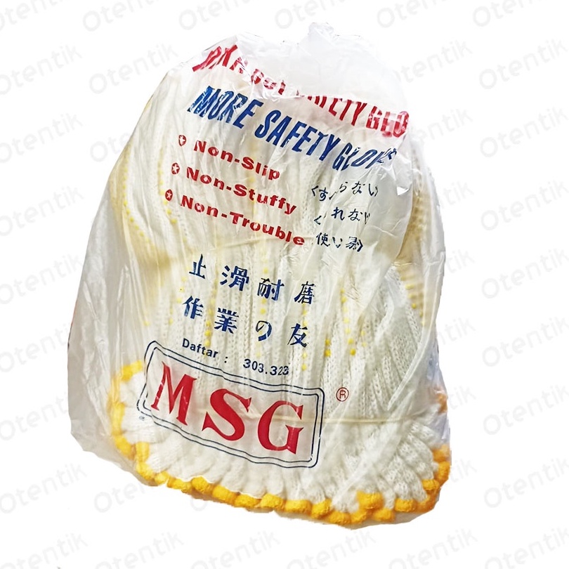 Banyak Peminat WORKING GLOVES DOT - SARUNG TANGAN KERJA INDUSTRI BENANG BINTIK.