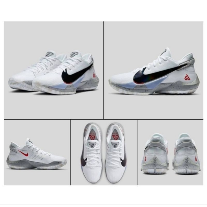 Sepatu Nike Zoom Freak 2 White Cement
