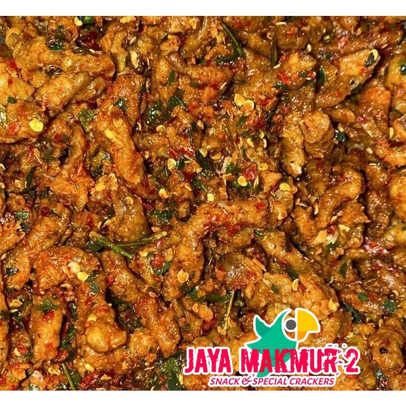 

HOT Product keripik usus pedas daun jeruk crispy 1kg !!!