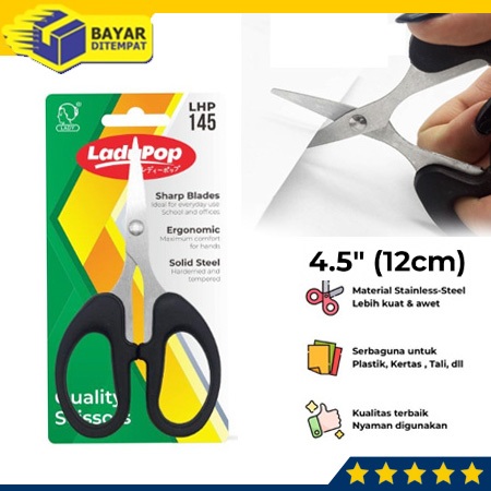 

Gunting Kertas Kecil Ladypop LHP 145 12cm