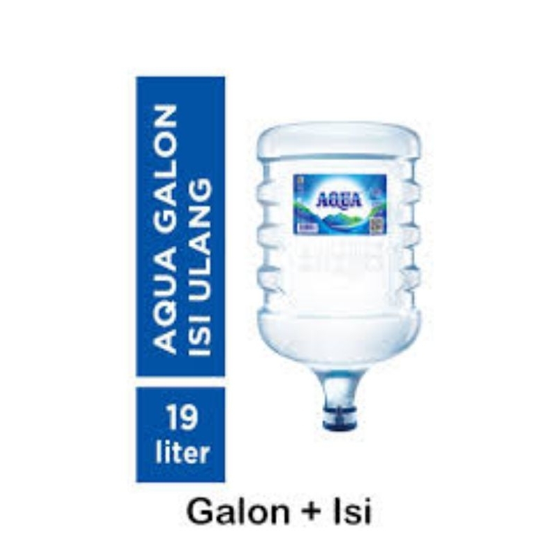 

Aqua galon + isi 19L