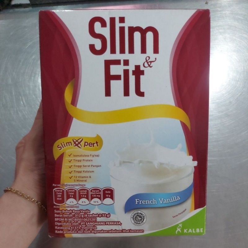 

SLIM & FIT SUSU 52GR ISI 6 FRENCH VANILA