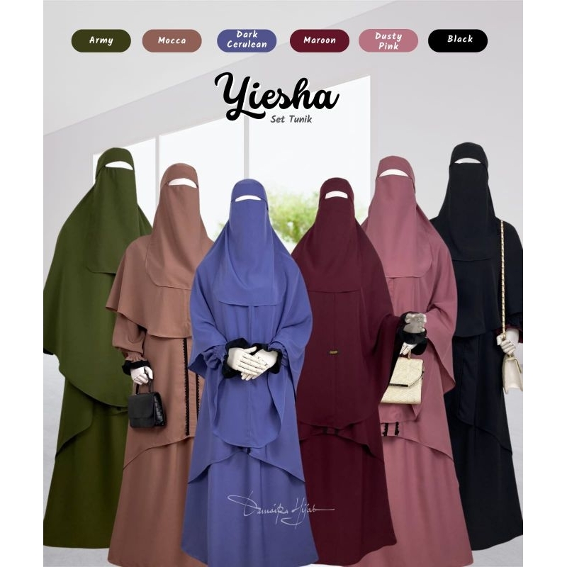 yiesha tunik by Damaira hijab