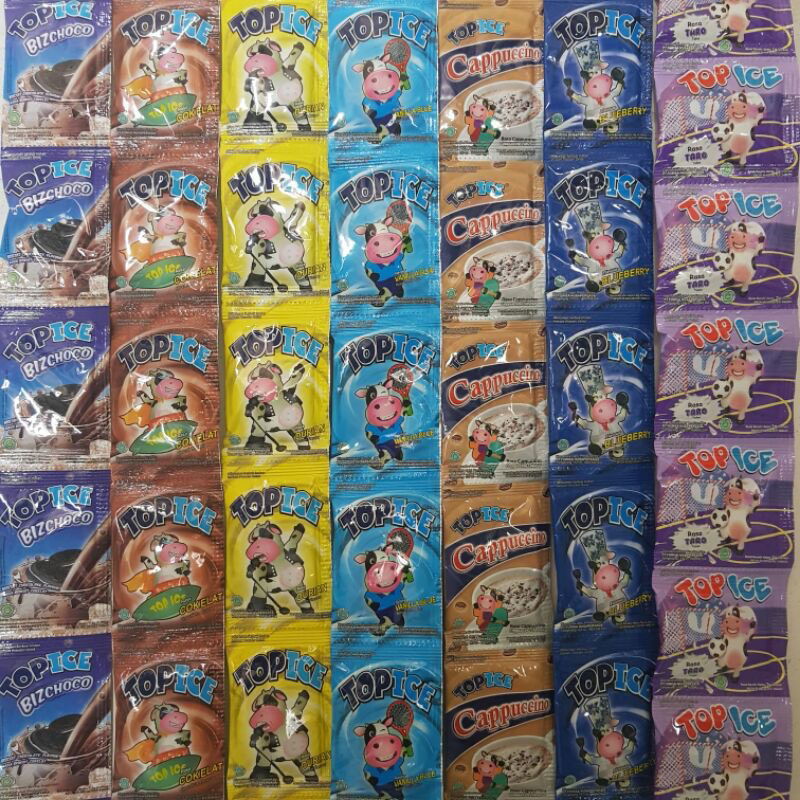 

(renc/10sachet) TOP ICE / TOPICE all varian renceng