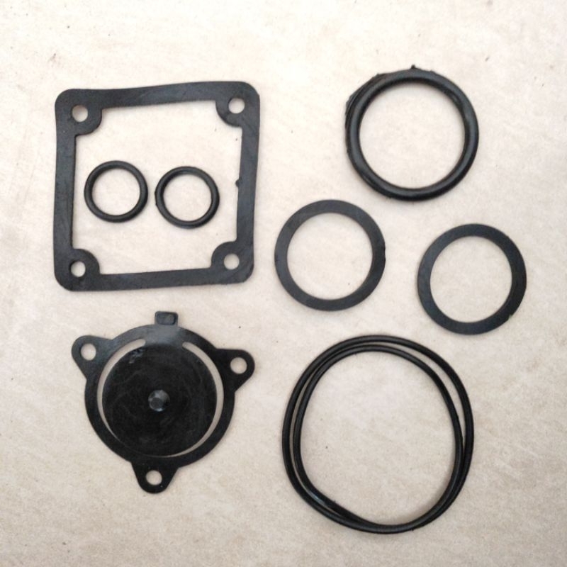 Seal Sil Kit Set Import Karet Bodi Gentongan Mesin Pompa Sedot Air Sawah Water Pump Alkon 2 inch dim