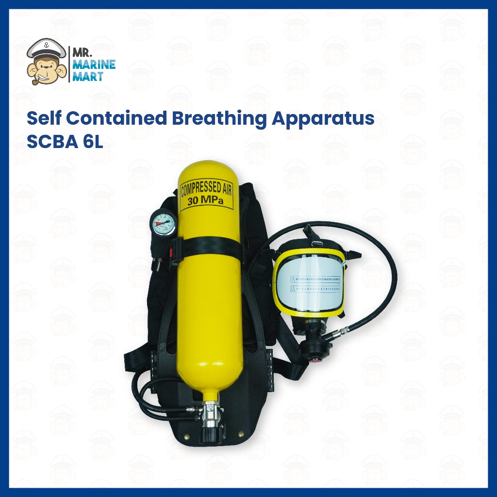 SCBA BREATHING APPARATUS 6 LITER