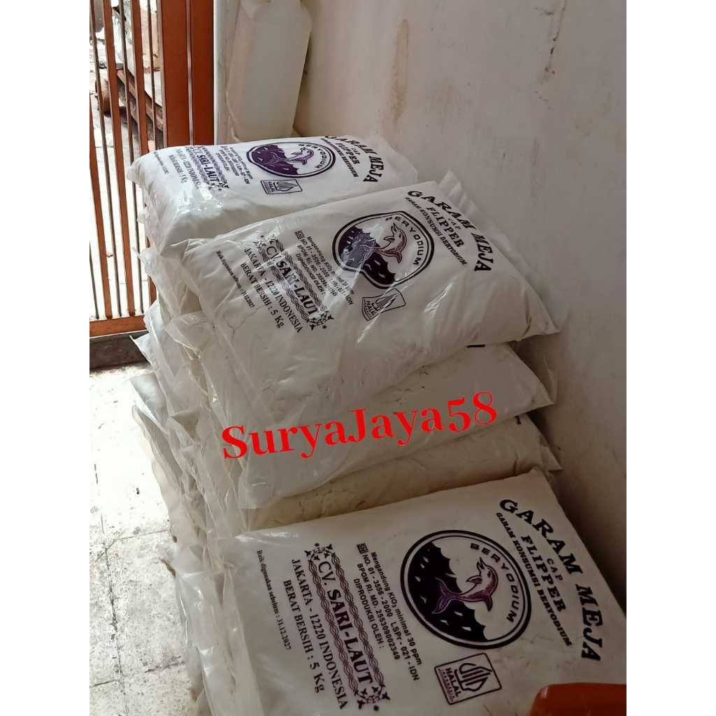 

Garam Flipper 5kg | Garam beryodium | garam dapur | Garam masak