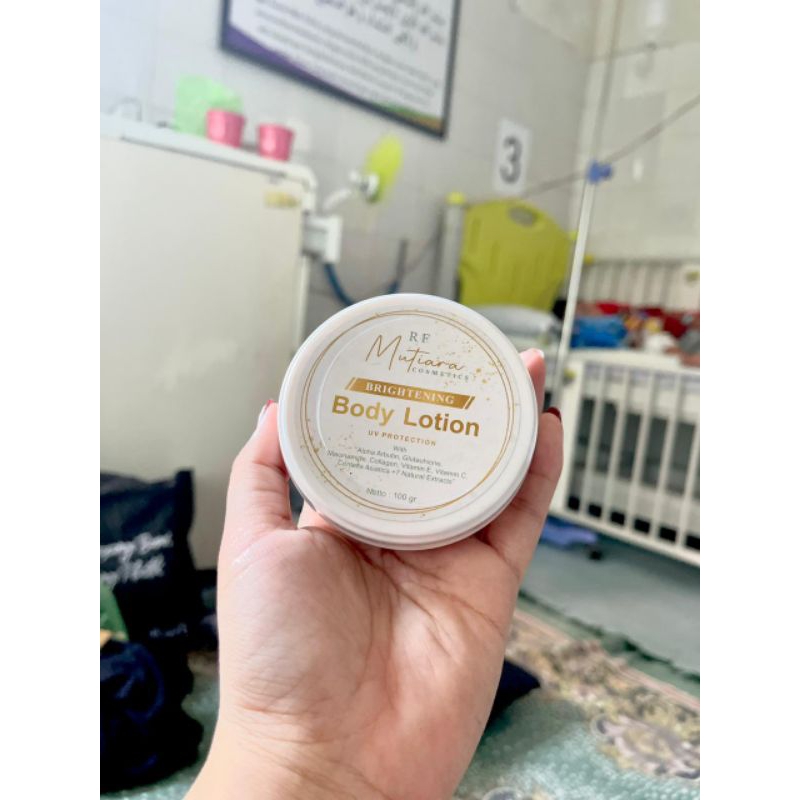 HB RF Mutiara | Brightening Body Lotion UV Protection