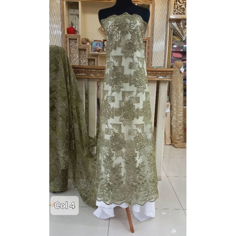 Tulle Bordir Payet
