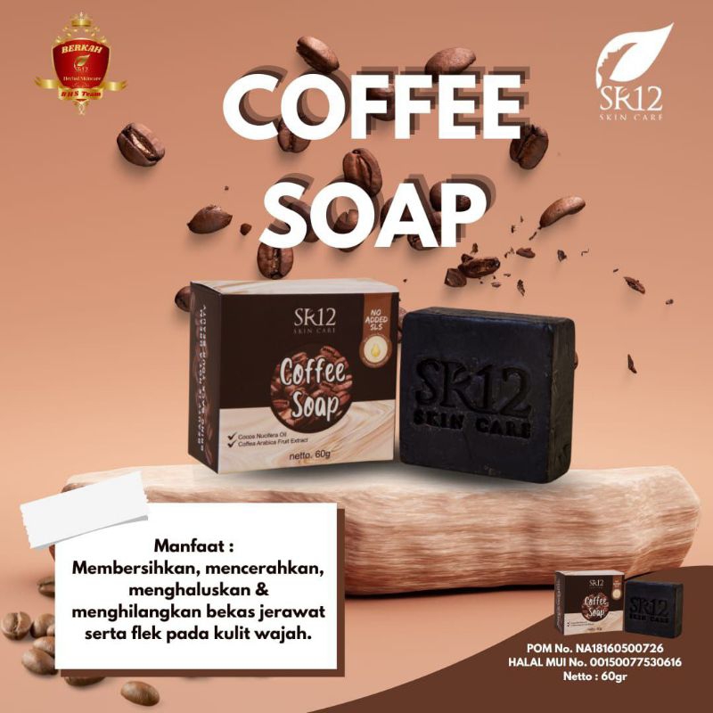 

Coffe Herbal Soap SR12/sabun flek hitam