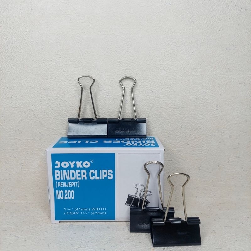 

Binder clip NO.200 penjepit kertas / perpak