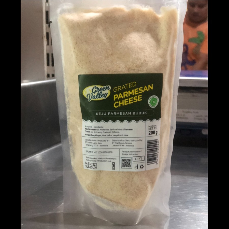 

Parmesan Green Valley 200 Gram