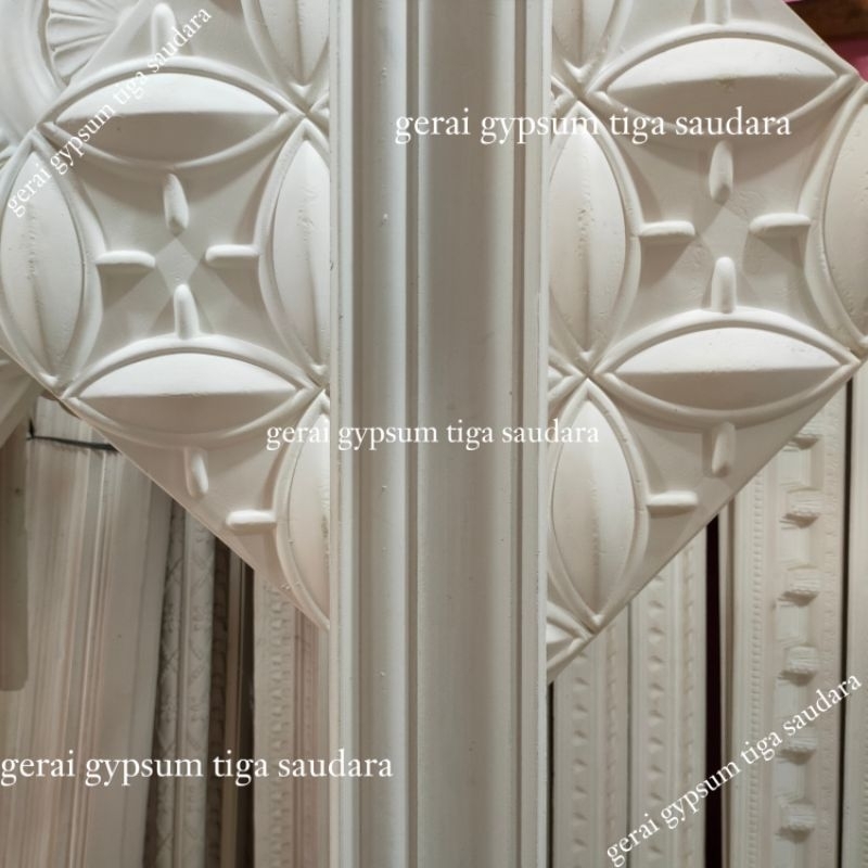 Lis Gypsum Polos Minimalis 10cm Kiki