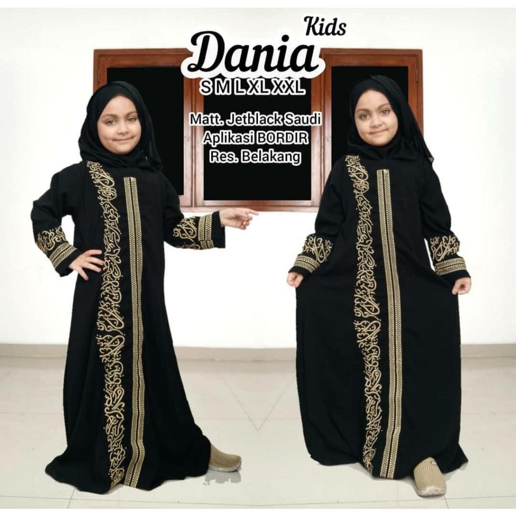 Abaya Turkey Bordir Series Anak