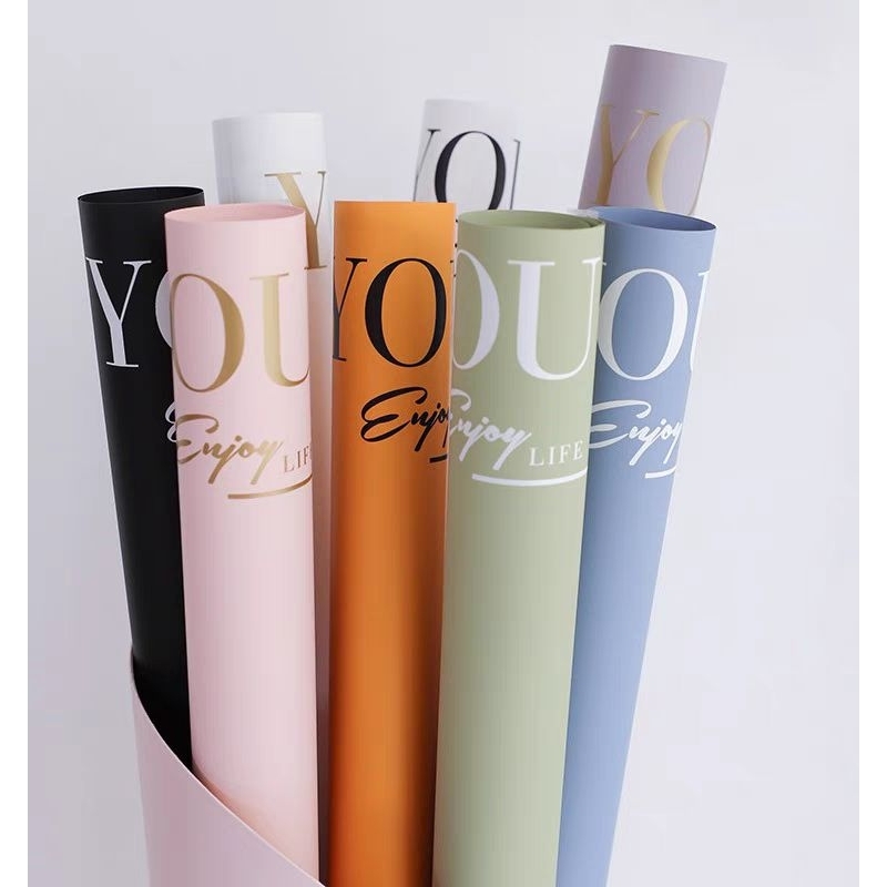 

SB313 KERTAS WRAPPING PAPER WRAP BUNGKUS BUKET BUNGA FLOWER KADO DIY 58*58
